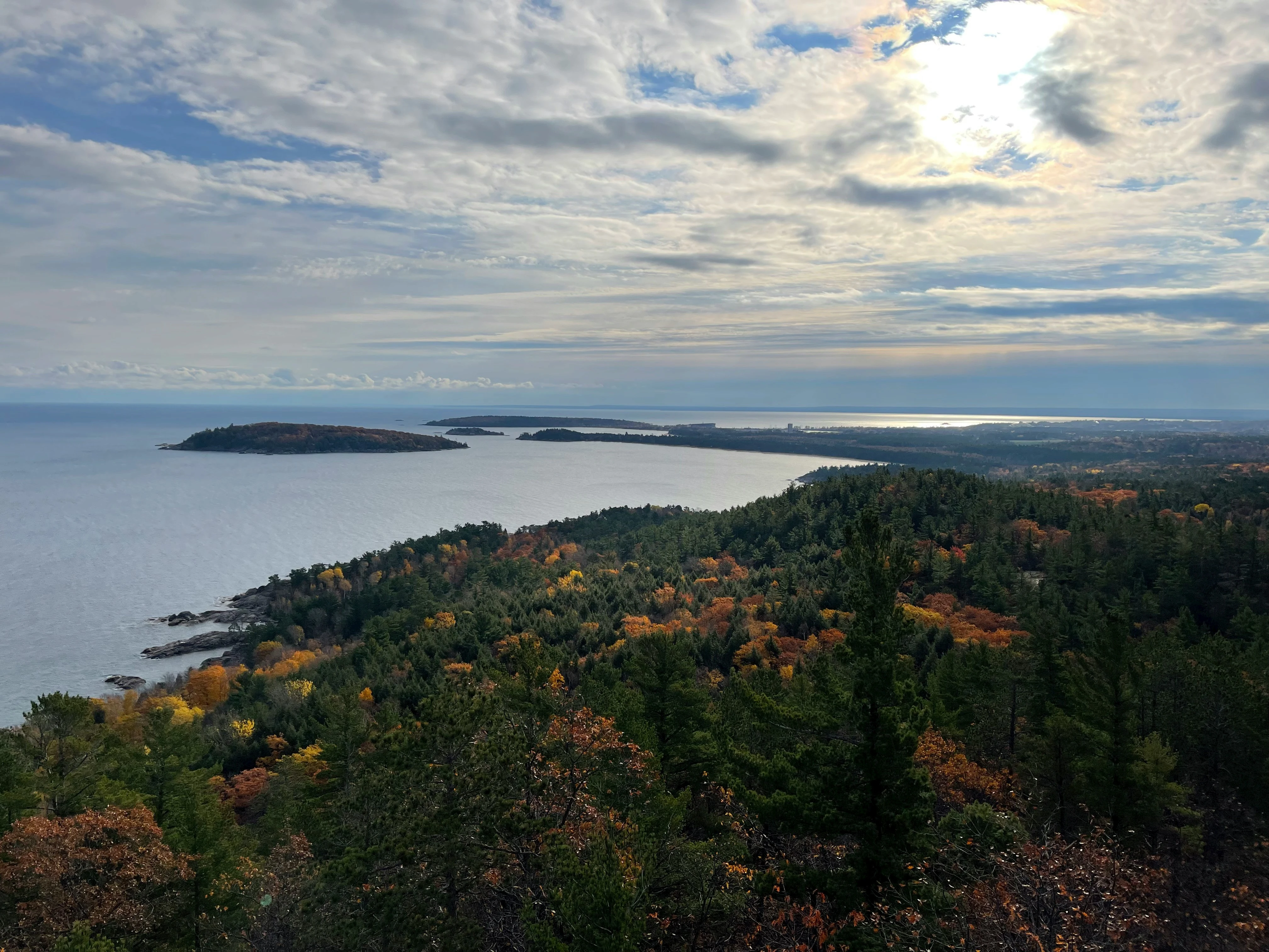 A view of Marquette